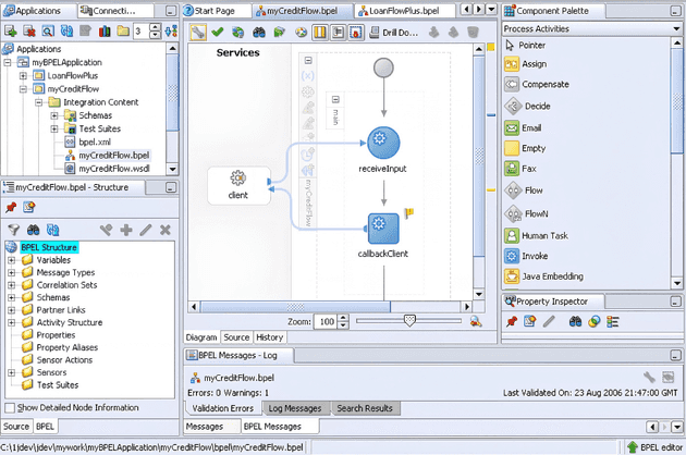oracle bpel exemplo